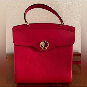 Chic leather  Kate Spade backpacks purse